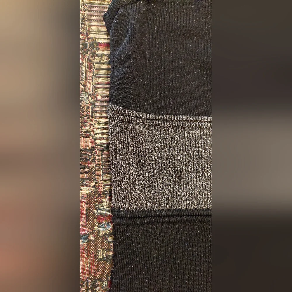 Forever 21 Black and Gold Striped Dress - Picture 8 of 8
